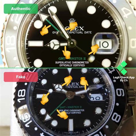 real vs fake rolex gmt master ii|rolex 126710blro 0002 review.